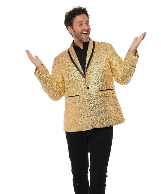 Blazer dorado Hombre