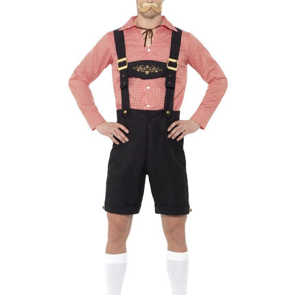 Conjunto Lederhosen Rojo