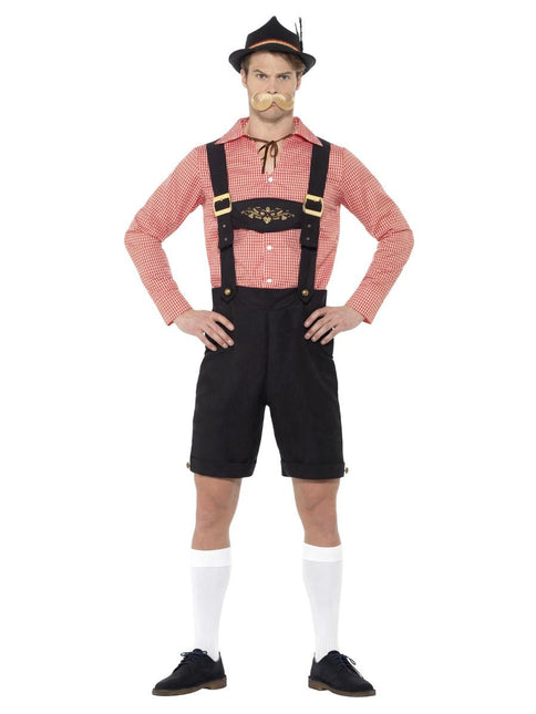 Conjunto Lederhosen Rojo