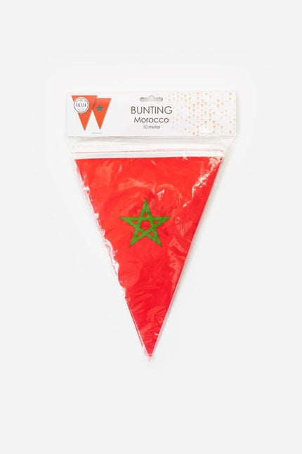 Línea de bandera Marruecos 10 m