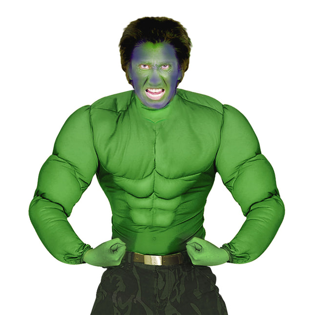 Disfraz Hulk Hombre Musculoso