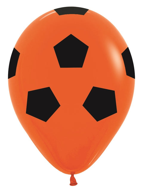 Globos Fútbol Mix 30cm 25pcs