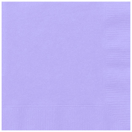 Servilletas Lilas 2 Capas 33cm 20uds.