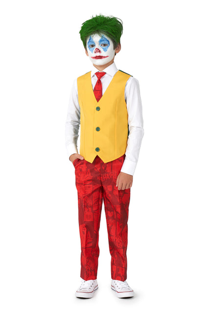 Traje El Joker Niño Escarlata