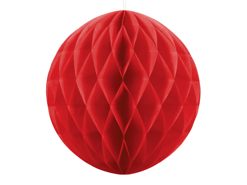 Bola Panal Roja 40cm