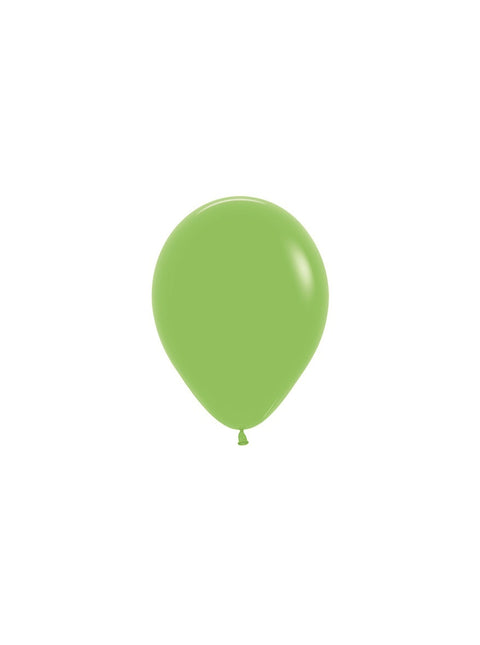 Globos Verde Lima 12cm 50pcs