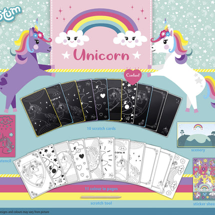 Libro de dibujos de unicornios