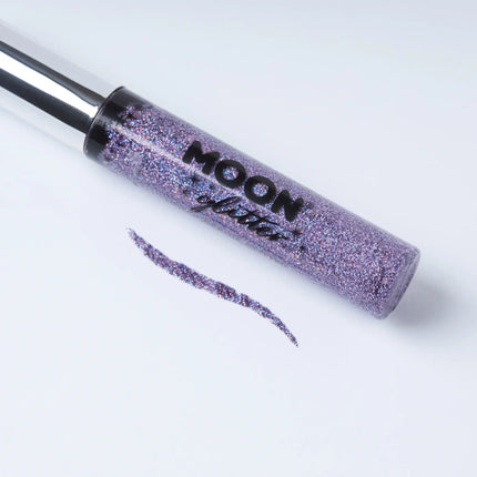 Lápiz de ojos con purpurina holográfica Moon Glitter Morado 10ml