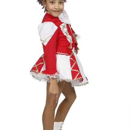 Disfraz de Majorette Roja Niña