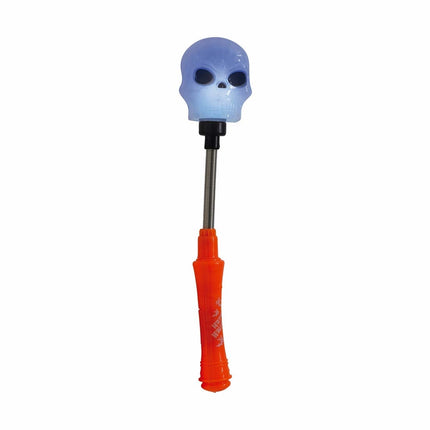 Varita Halloween Calavera Con Luz 24cm