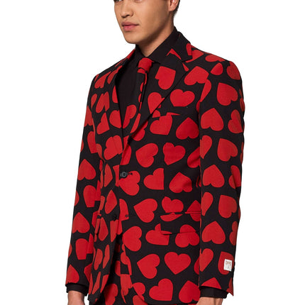 Traje de corazones para hombre OppoSuits