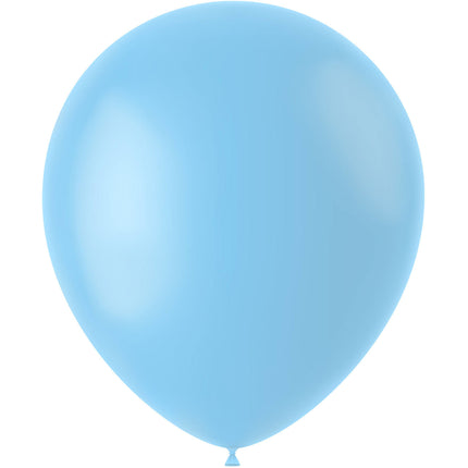 Globos Azul Claro Azul Polvo 33cm 100pcs