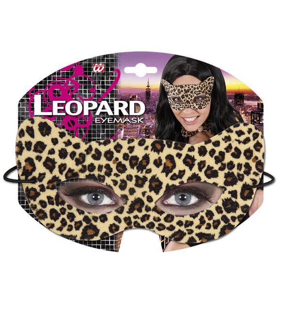 Máscara de ojos de leopardo