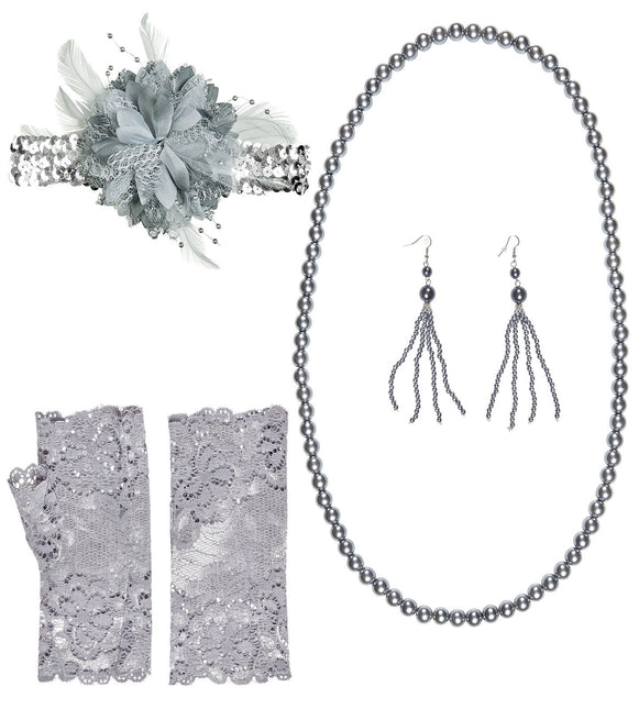 Roaring Twenties 20S Juego de accesorios 4 piezas