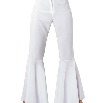 Pantalones Hippie Blanco Mujer