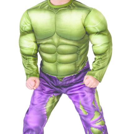 Traje Hulk Niño Luxe Clásico