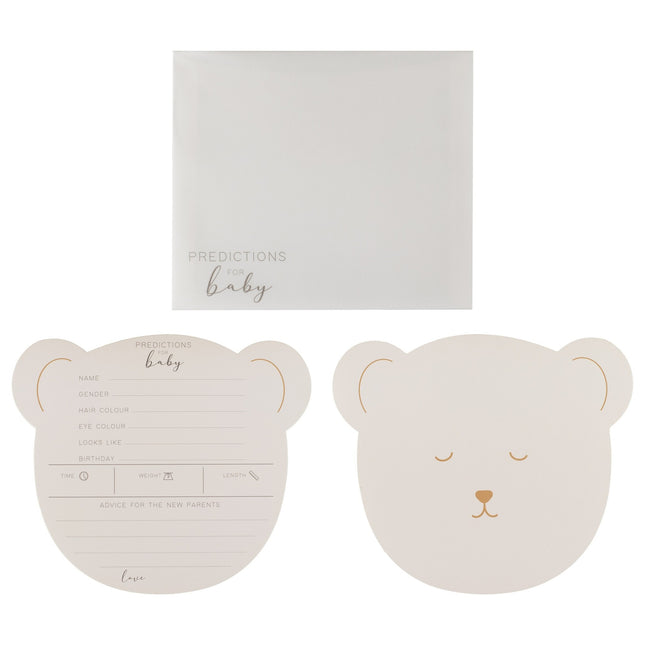 Juego de cartas Baby Shower 10pcs