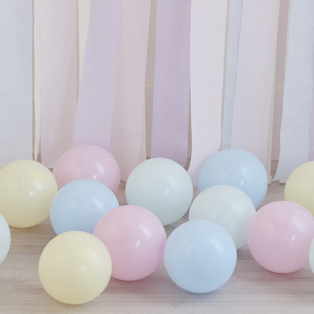 Globos Pastel 13cm 40pcs