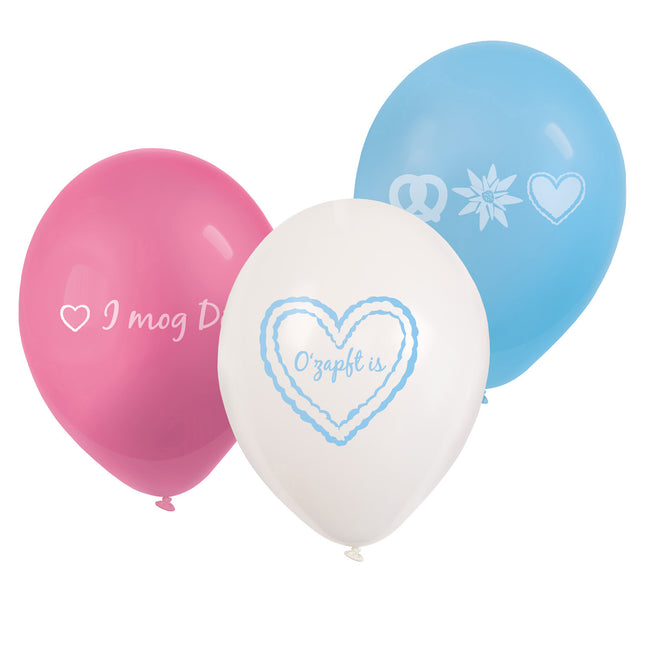 Globos Oktoberfest 23cm 6pcs