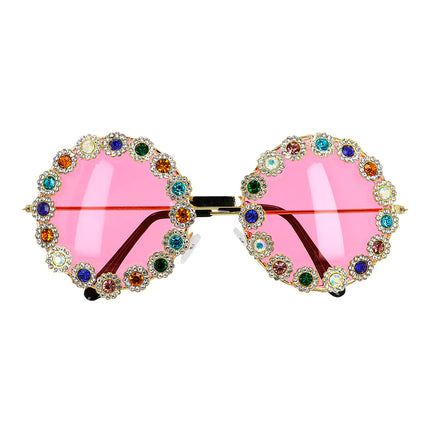 Gafas Rosa Diamante