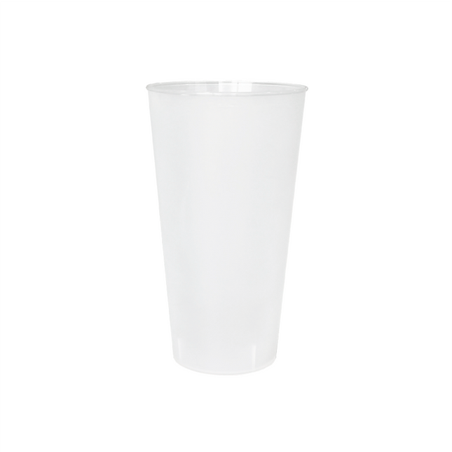 Vasos Escarchados Reutilizables 500ml 20uds.