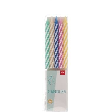 Velas Sweet Twist 10 piezas