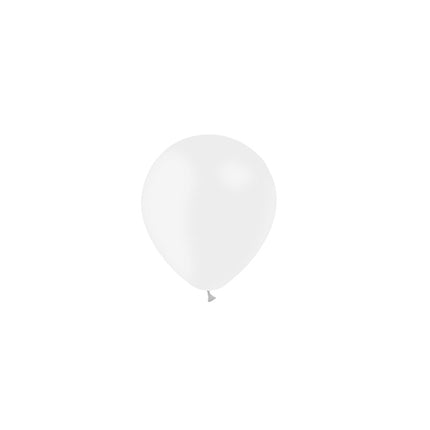 Globos Blancos Metálicos 13cm 100pcs