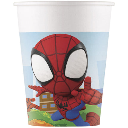 Spidey y sus Asombrosos Amigos Vasos 200ml 8pcs