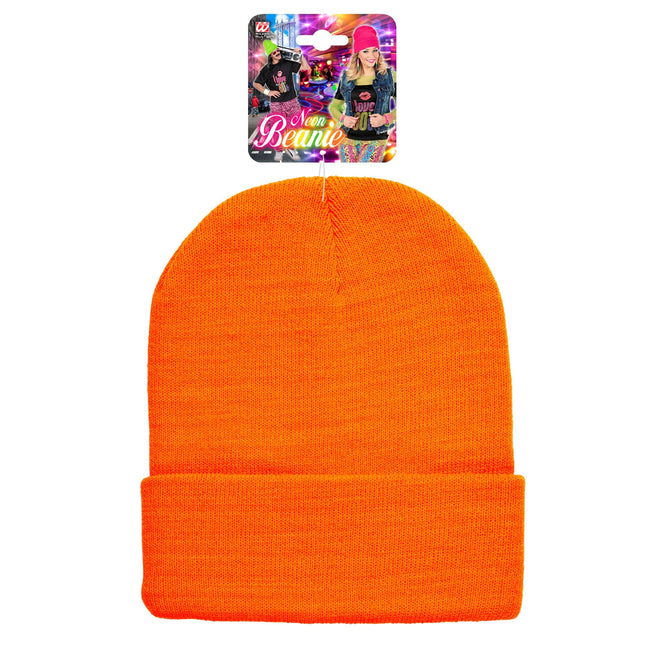 Gorro Naranja Neón