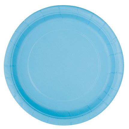 Platos Azul Claro 22cm 8ud