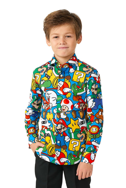 Camiseta Super Mario Niño OppoSuits