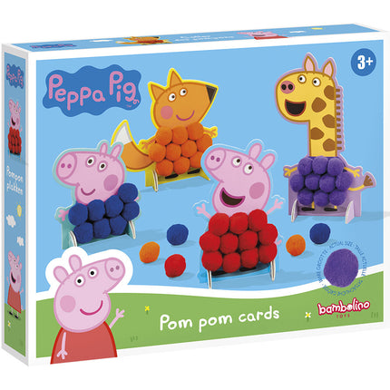 Pasta para pompones Peppa Pig