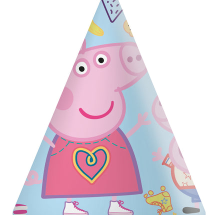 Peppa Pig Sombreros de fiesta 6pcs