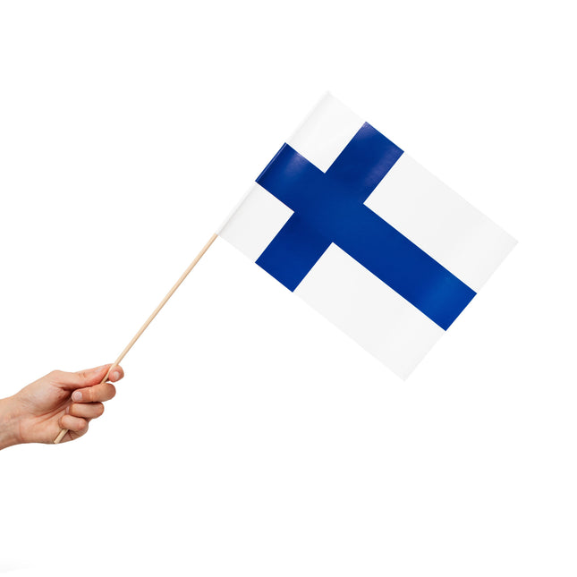 Bandera de Finlandia 10 unidades