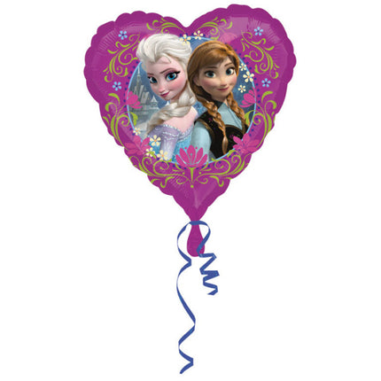 Globo de helio Frozen Corazón 45cm vacío