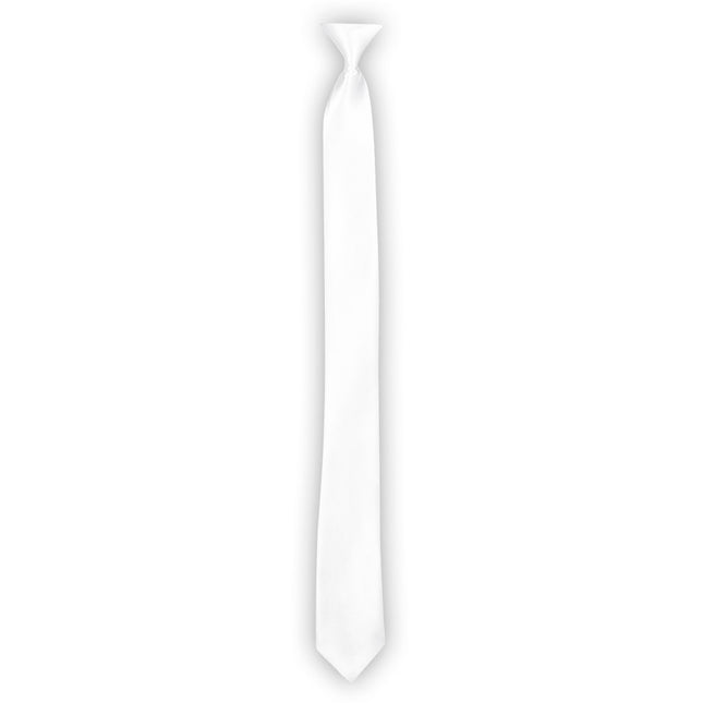 Corbata blanca 50cm