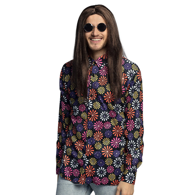 Blusa Hippie Hombres Flores