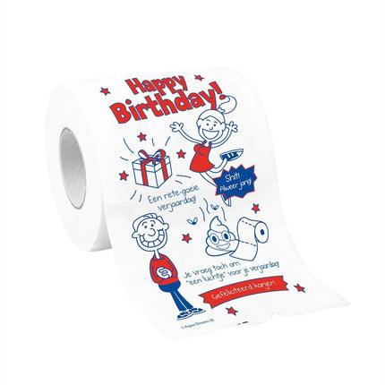 Papel higiénico Feliz Cumpleaños