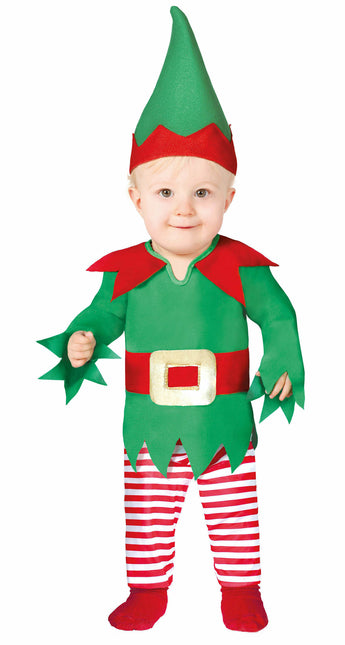 Traje de Elfo de Navidad Bebé