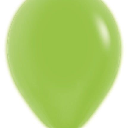 Globos Verde Neón 30cm 50pcs