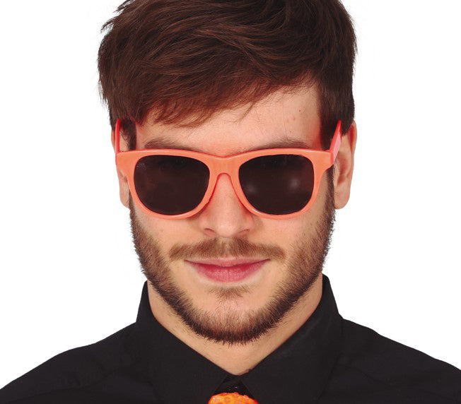 Gafas Naranja Neón