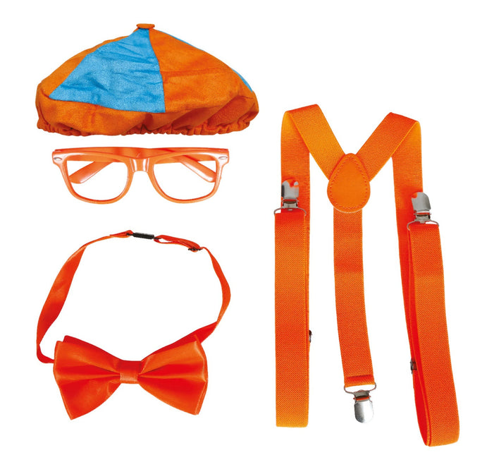 Conjunto disfraz naranja Blippy 3 piezas