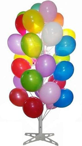 Soporte para globos Blanco 1,8m