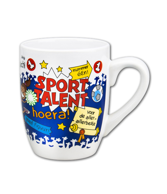 Taza Talento Deportivo 12cm