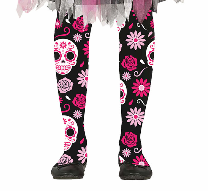 Dia De Los Muertos Legging Niño