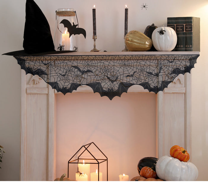 Halloween Decoración Colgante Murciélagos 2m