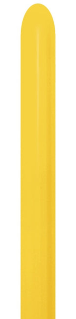 Globos de modelismo Nozzle Up Amarillo 5cm 152cm 50pcs