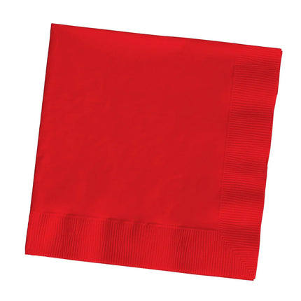 Servilletas Rojas 3 Capas 33cm 50ud.