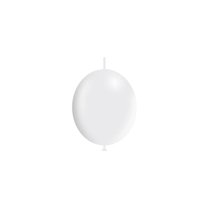 Globos Botón Blanco 15cm 100pcs