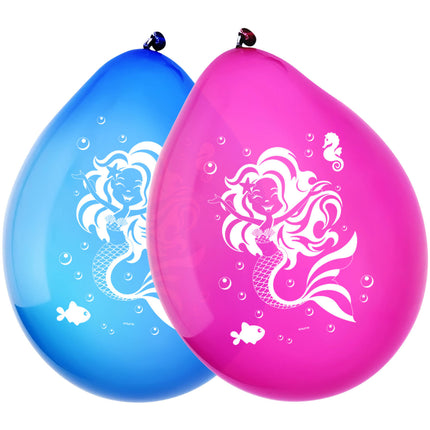 Globos Sirena 30cm 8pcs